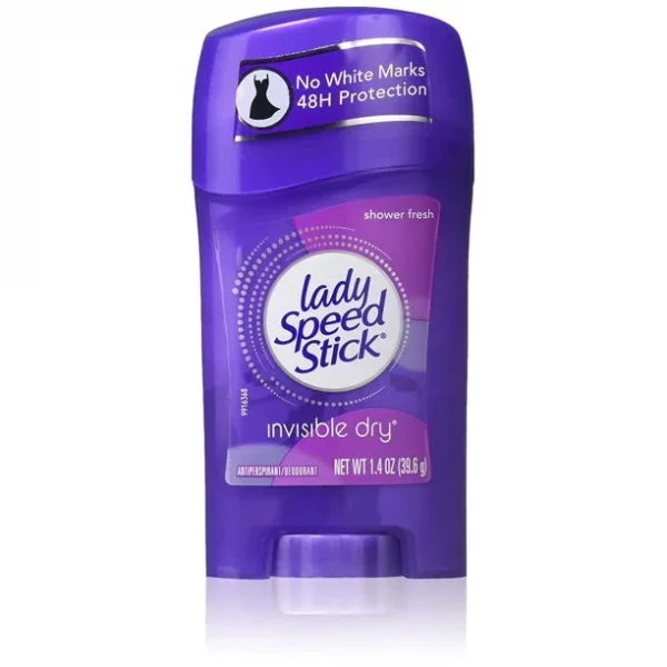 Lady Speed Stick Invisible Dry Antiperspirant Deodorant, Shower Fresh, 1.4oz