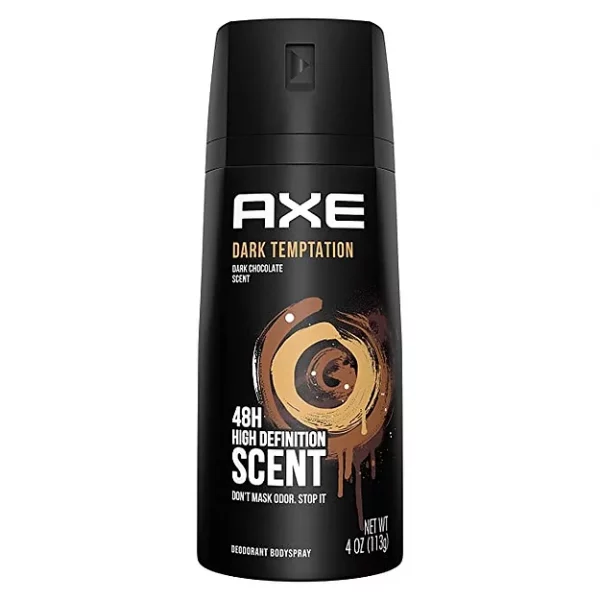 AXE Body Spray Deodorant For Long Lasting Odor Protection Dark Temptation Deodor