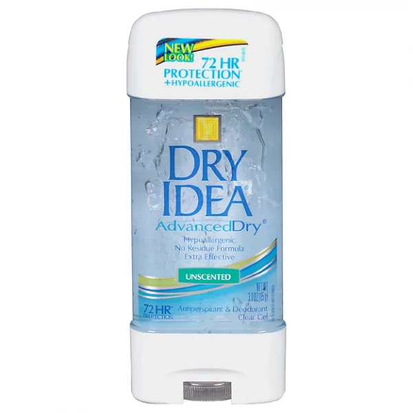 Dry Idea Antiperspirant Deodorant Gel Unscented