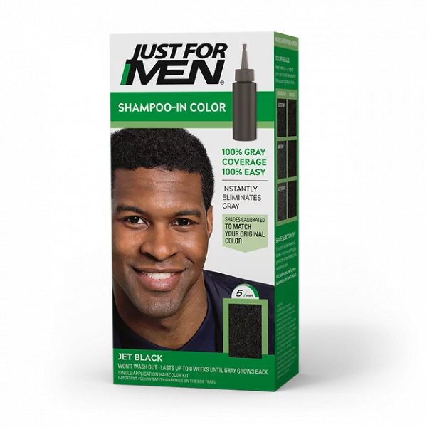 Just for Men Shampoo-in Color Jet Black H-60