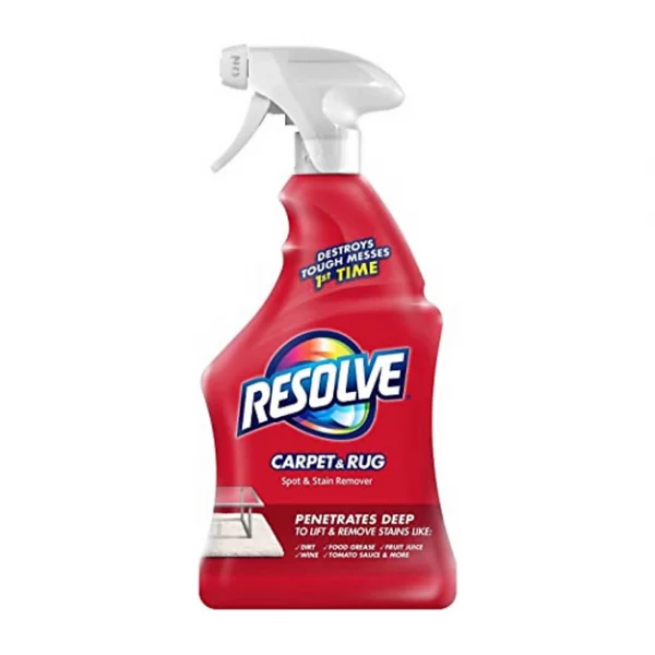 Resolve Carpet And Rug Cleaner Spray Spot & Stain Remover, 22 Ounce