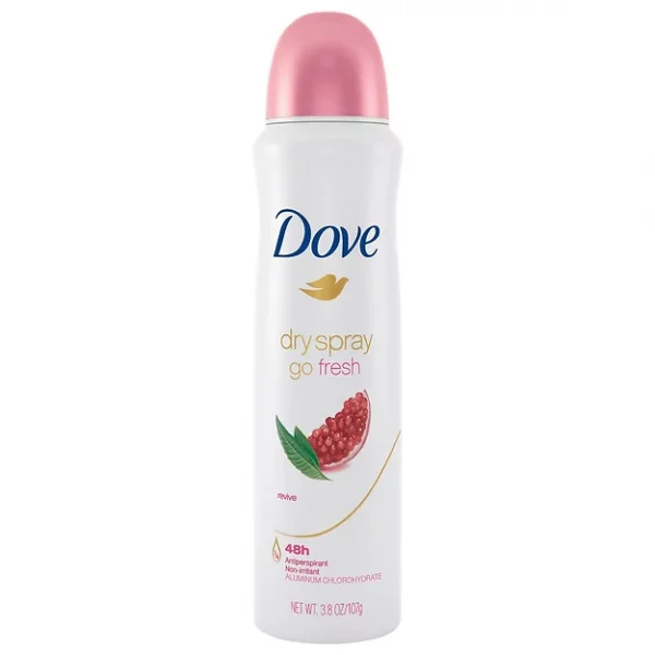 Dove Beauty go Fresh Revive 48-Hour Antiperspirant & Deodorant Dry Spray