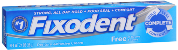 FIXODENT CREAM FREE 2.4OZ