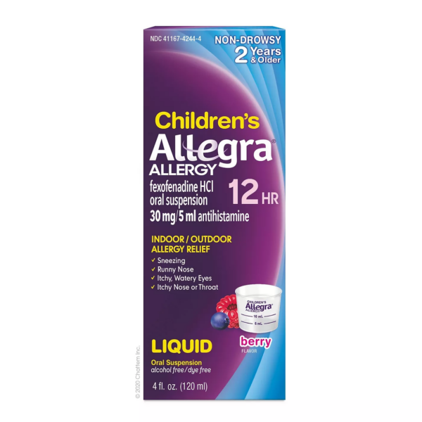 Children's Allegra 12 Hour Allergy Relief Liquid