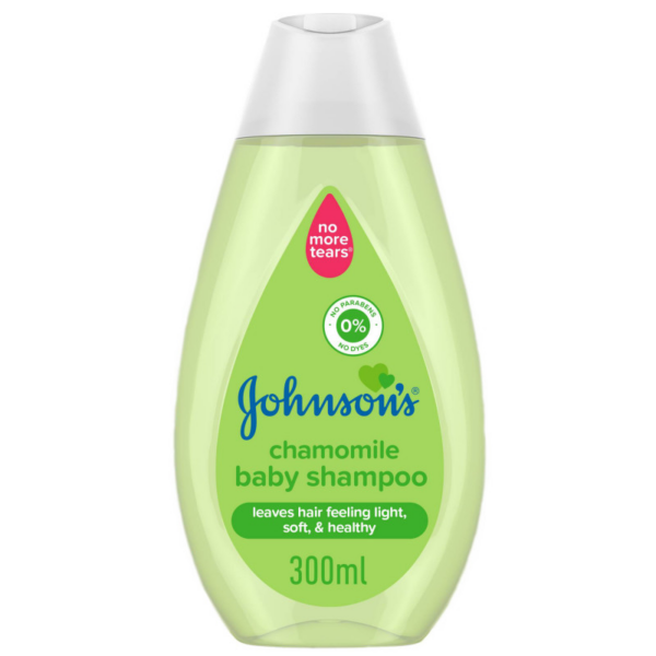 JOHNSON'S CHAMOMILE BABY SHAMPOO 300ML