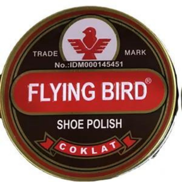 FLYING BIRD SHOE POLISH BLACK WAX SHINE