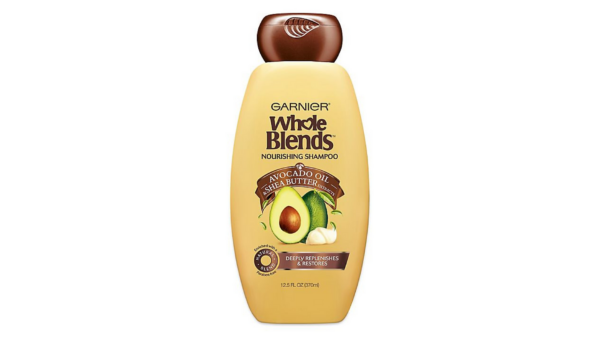 Garnier Whole Blends Shampoo for Dry Hair, Avocado Oil & Shea Butter