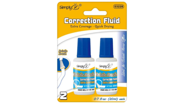 2Ct Correction Fluid 20Ml/0.7Oz