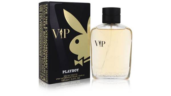 Playboy Eau de Toilette Spray for Men, VIP, 3.4 Ounce