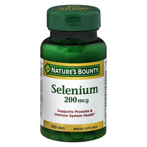 Nature's Bounty Selenium, 200 mcg Tablets. 100.0ea