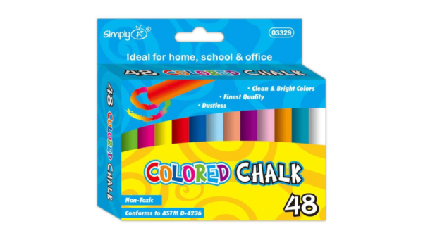 Colored Chalks 48/pack