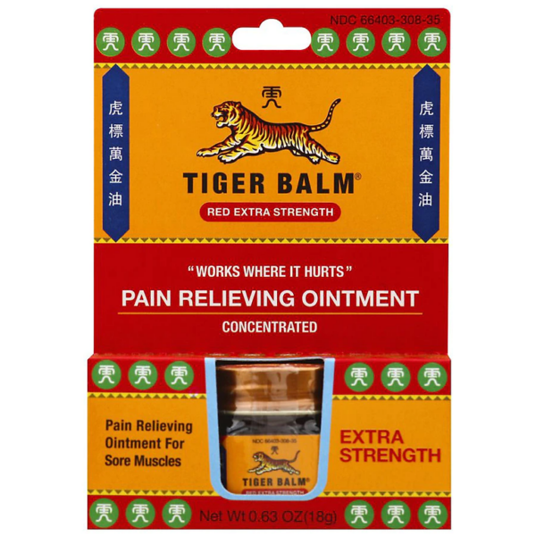 Tiger Balm Extra Strength Pain Relieving Ointment0.63oz