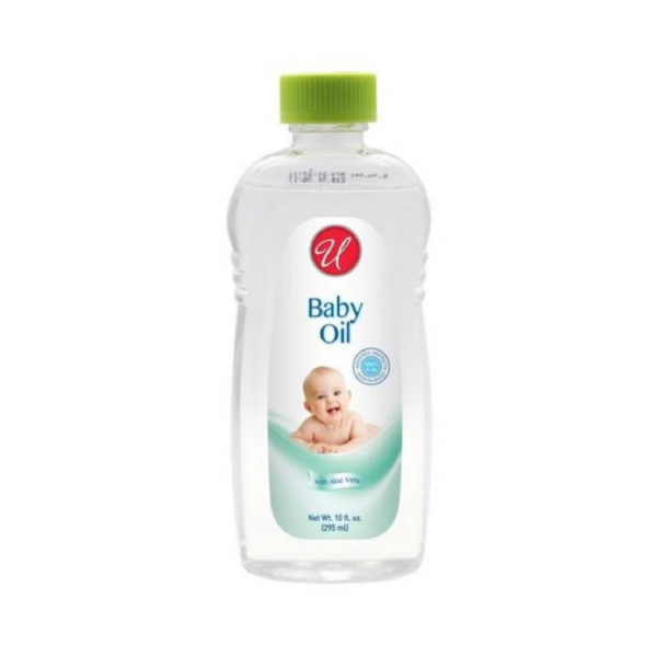 BABY OIL ALOE VERA /GREEN 16 oz