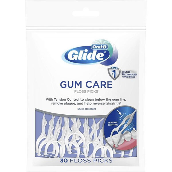 Glide Gum Care Floss Picks 30 Ea