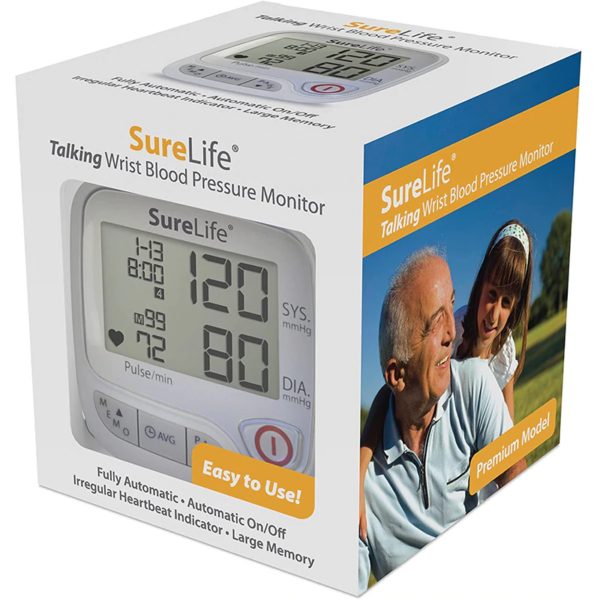 SureLife Premium Talking Wrist Blood Pressure Monitor