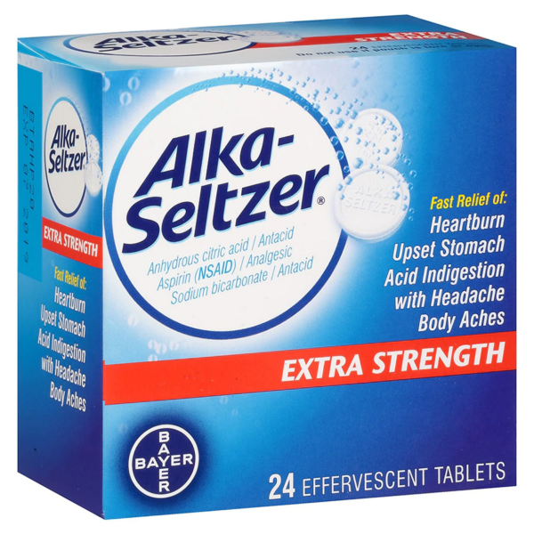 Alka-Seltzer Extra Strength Effervescent Tablets 24.0ea