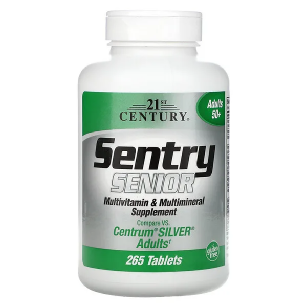 21st Century, Sentry Senior, Multivitamin & Multimineral Supplement, Adults 50+,