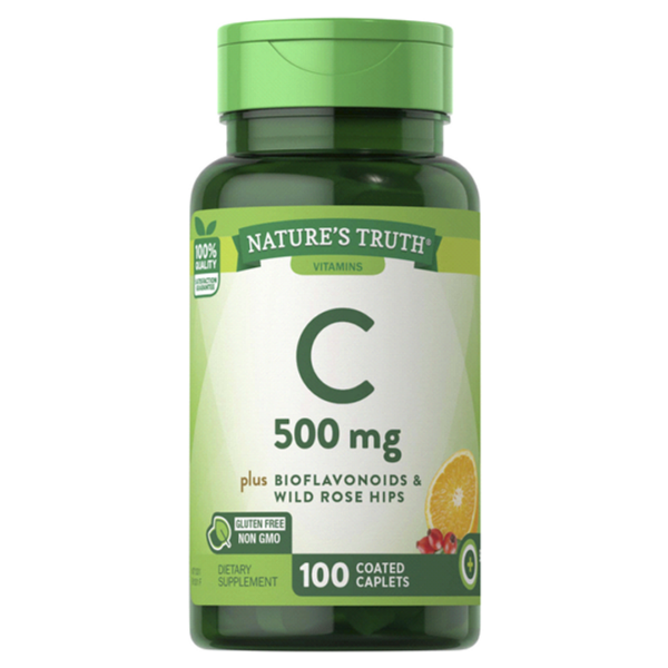 Nature's Truth Vitamin C Bioflavonoids & Wild Rose Hips, 100 ct