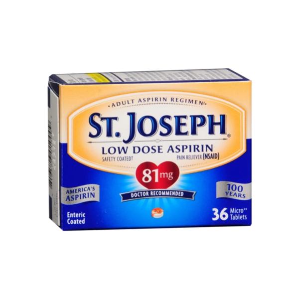 St.Joseph Low Dose Aspirin 36ct