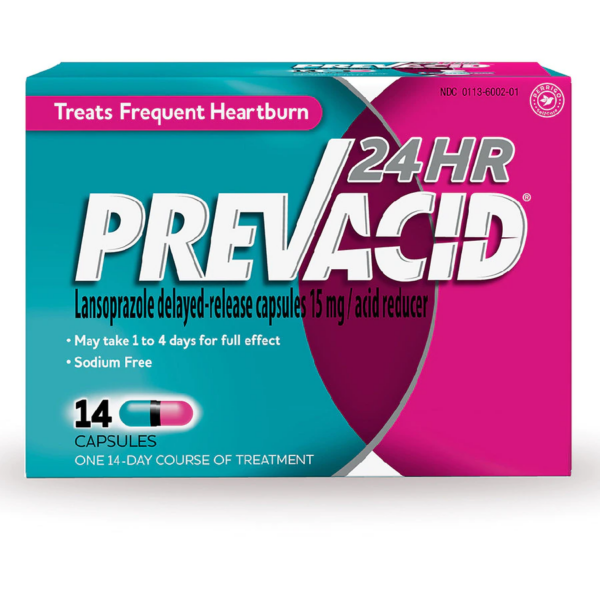 Prevacid 24HR Lansoprazole Delayed-Release Capsules 15 mg/Acid Reducer14.0ea