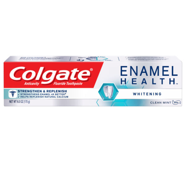 Colgate Enamel Health Whitening Toothpaste, Clean Mint - 6 ounce