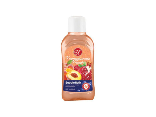 BUBBLE BATH POMEGRANATE PEACH 20.OZ