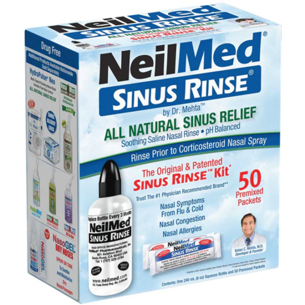 NielMed Sinus Rinse Kit With 50 Packets