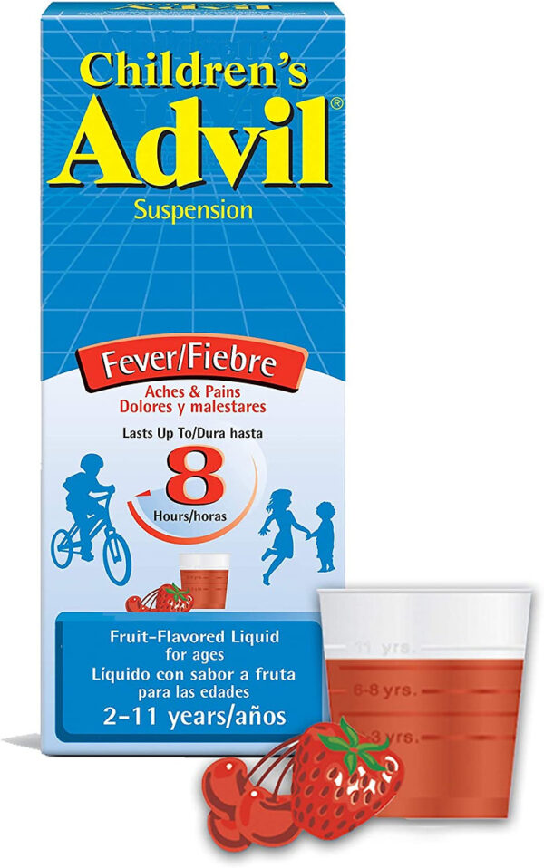 Children's Advil Pain Reliever and Fever Reducer, Children's Ibuprofen for Pain