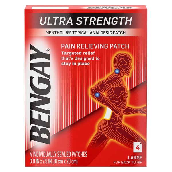 BenGay Ultra Strength Pain Relief Patches Large4.0ea