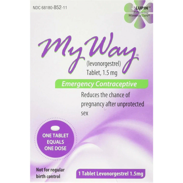 MY WAY EMERGENCY CONTRACEPTIVE