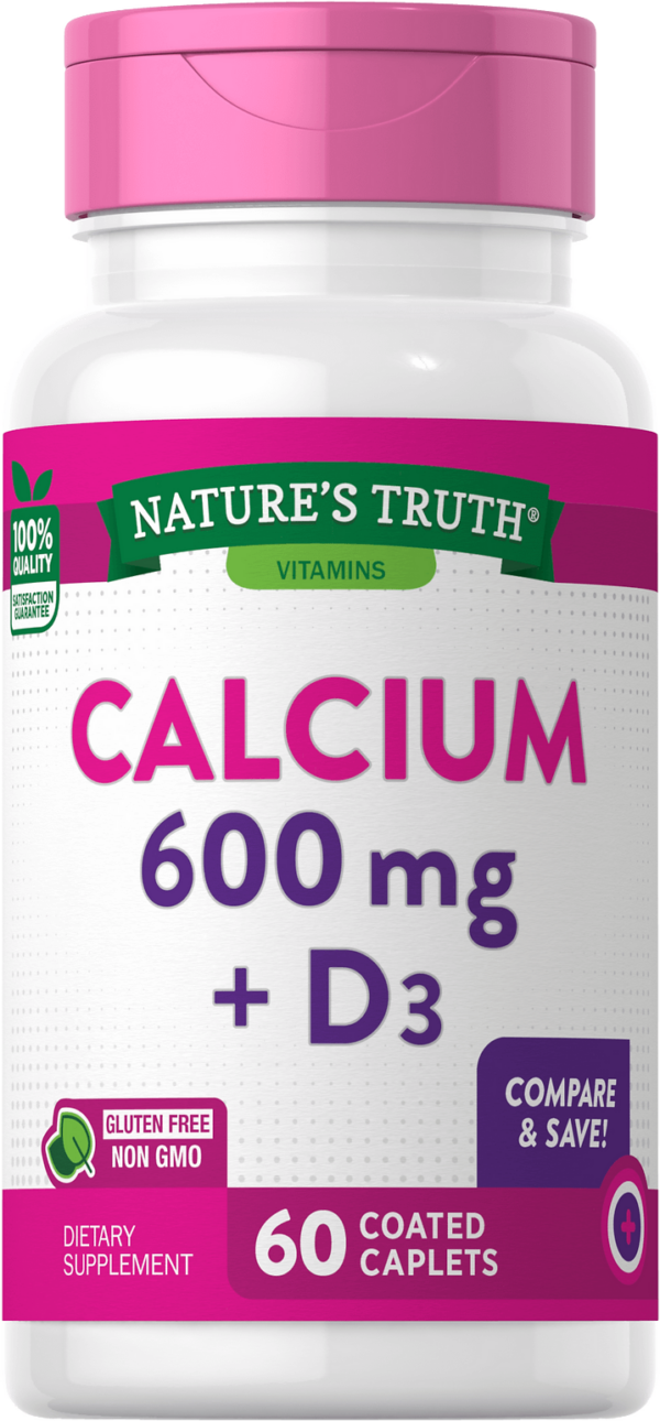 Nature's Truth CALCIUM 600 MG PLUS VITAMIN D3