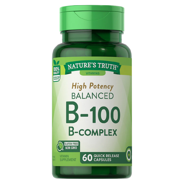 Nature's Truth High Potency Balanced B-100 B-Complex60.0ea