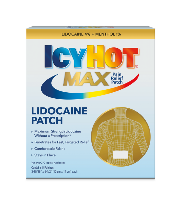 Icy Hot with Lidocaine Patch - 5ct