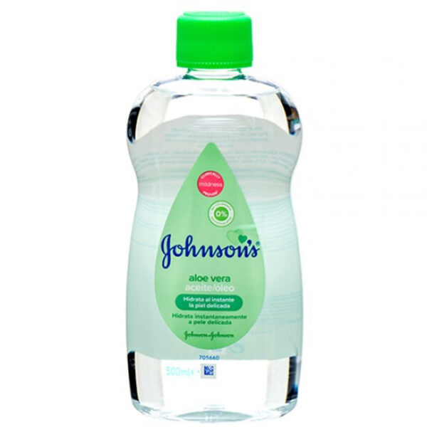 Johnson S Baby Oil Aloe 500 Ml