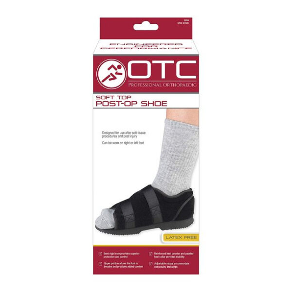 OTC Post-Op Shoe, Soft Top, for Men & Women, Medium