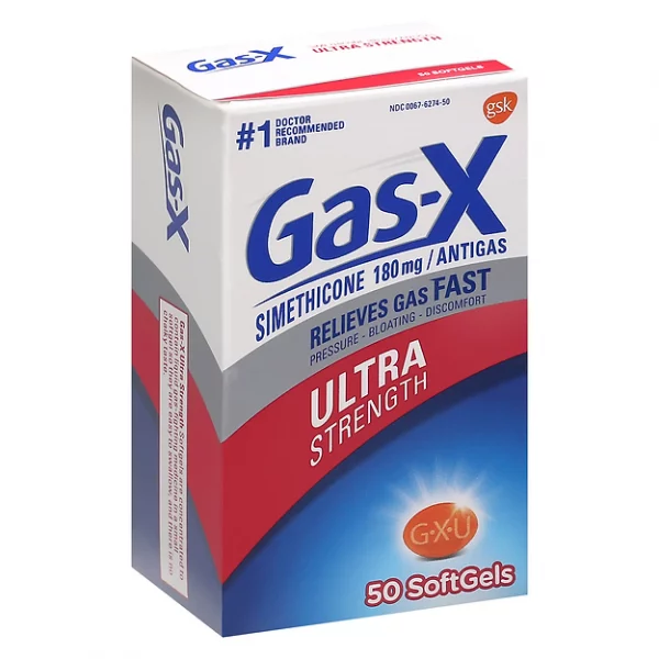 Gas-X Ultra Strength Softgels 50ct