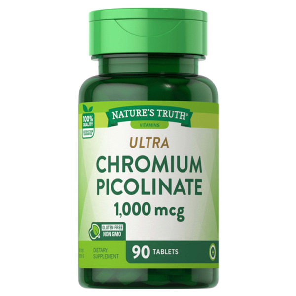 Nature's Truth Ultra Chromium Picolinate 1,000 mcg 90 tablets