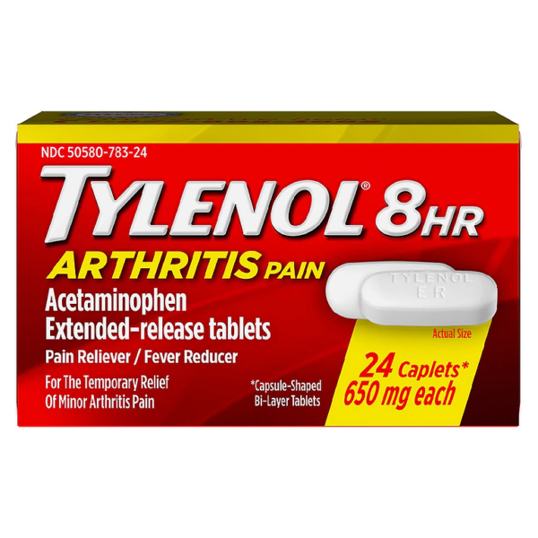 TYLENOL 8 Hour Arthritis & Joint Pain Acetaminophen Tablets24.0ea