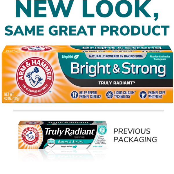 ARM & HAMMER™ Bright & Strong Truly Radiant™ Toothpaste