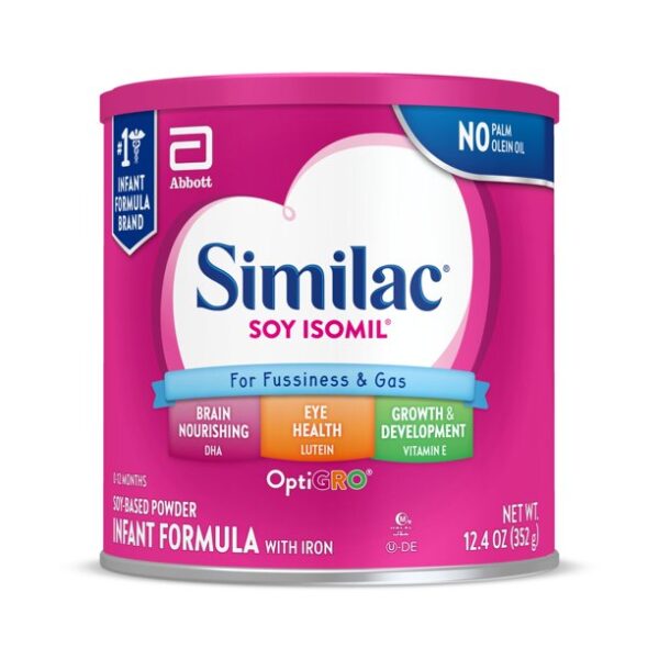 Similac Infant Formula with Iron For Fussiness and Gas